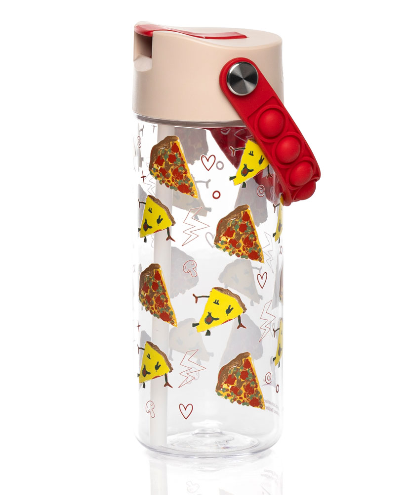 Primary image St. Jude Party Pizza Fidget Bottle - Patient Art